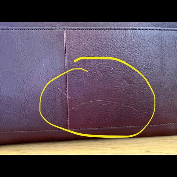 Fossil Sydney Tote in Rum Color - Picture 13 of 13